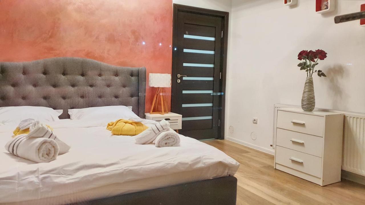 Appartement Cozy Penthouse In A New Business Building In City Center. Free Private Parking à Cluj-Napoca Extérieur photo